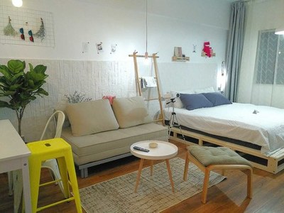 【圖】【眠里&middot;大夢】近地鐵翠湖投影榻榻米大床房_西山區短租公寓